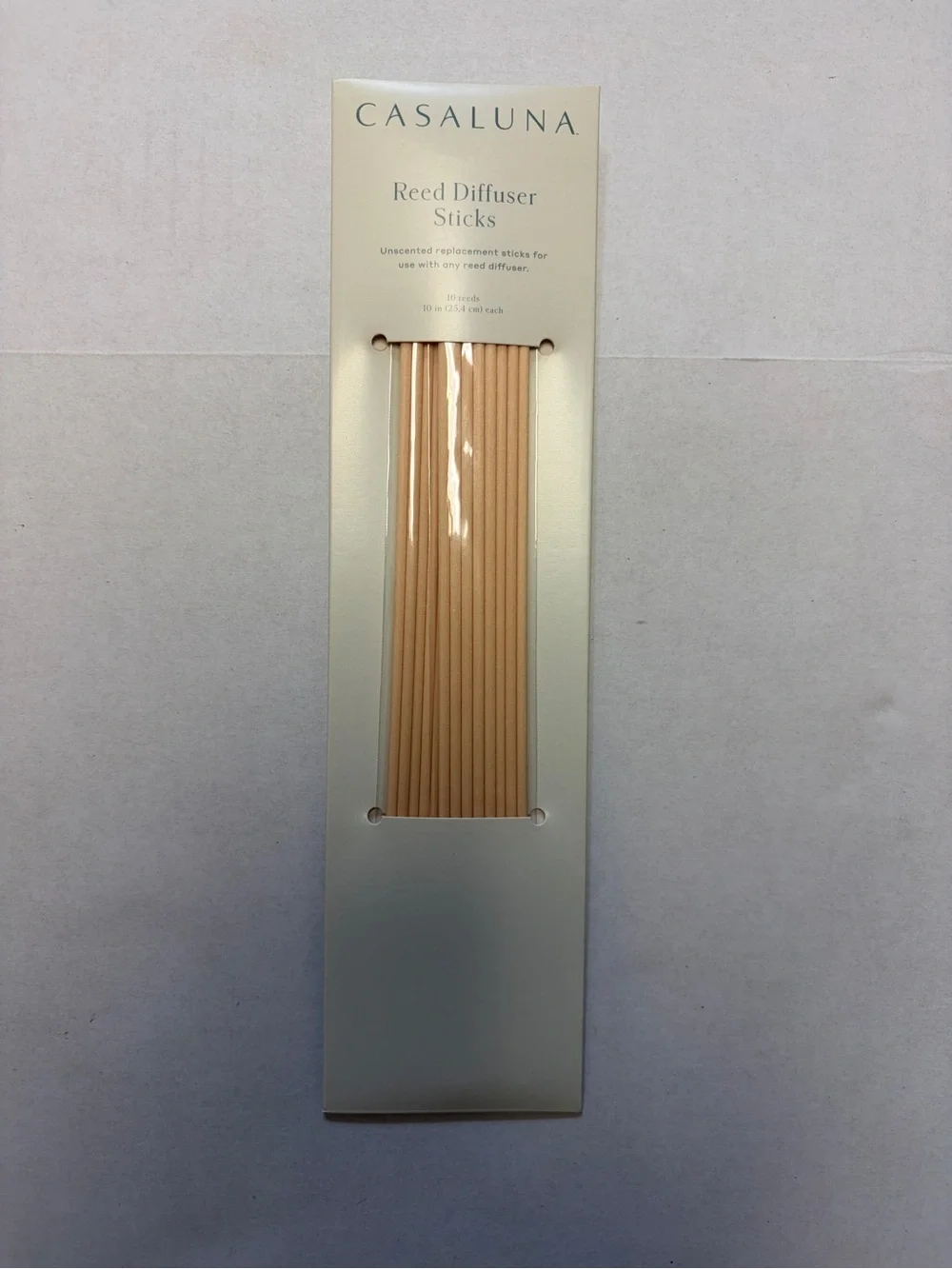 Casaluna Reed Diffuser Replacement Sticks Unscented 16 Reeds 10” New